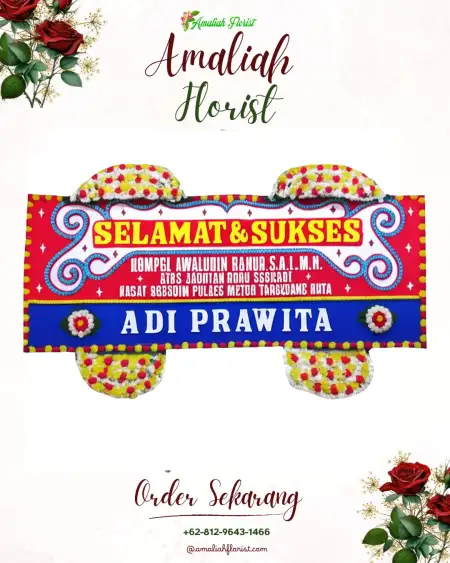 Papan Bunga Ucapan Selamat Gunungwungkal